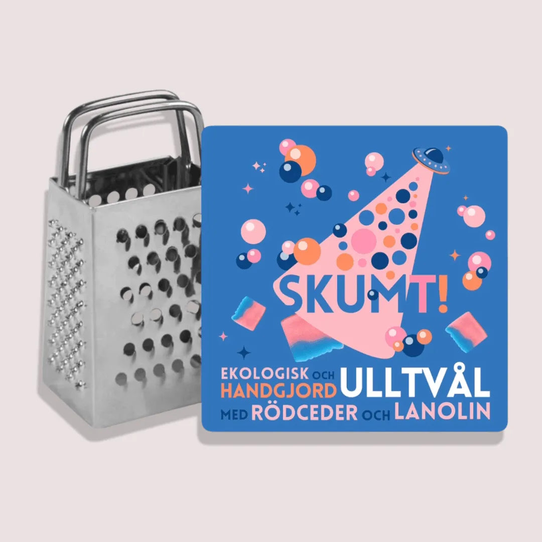 Paket: Ulltvål 30g och mini rivjärn - Fru Olesen Garn