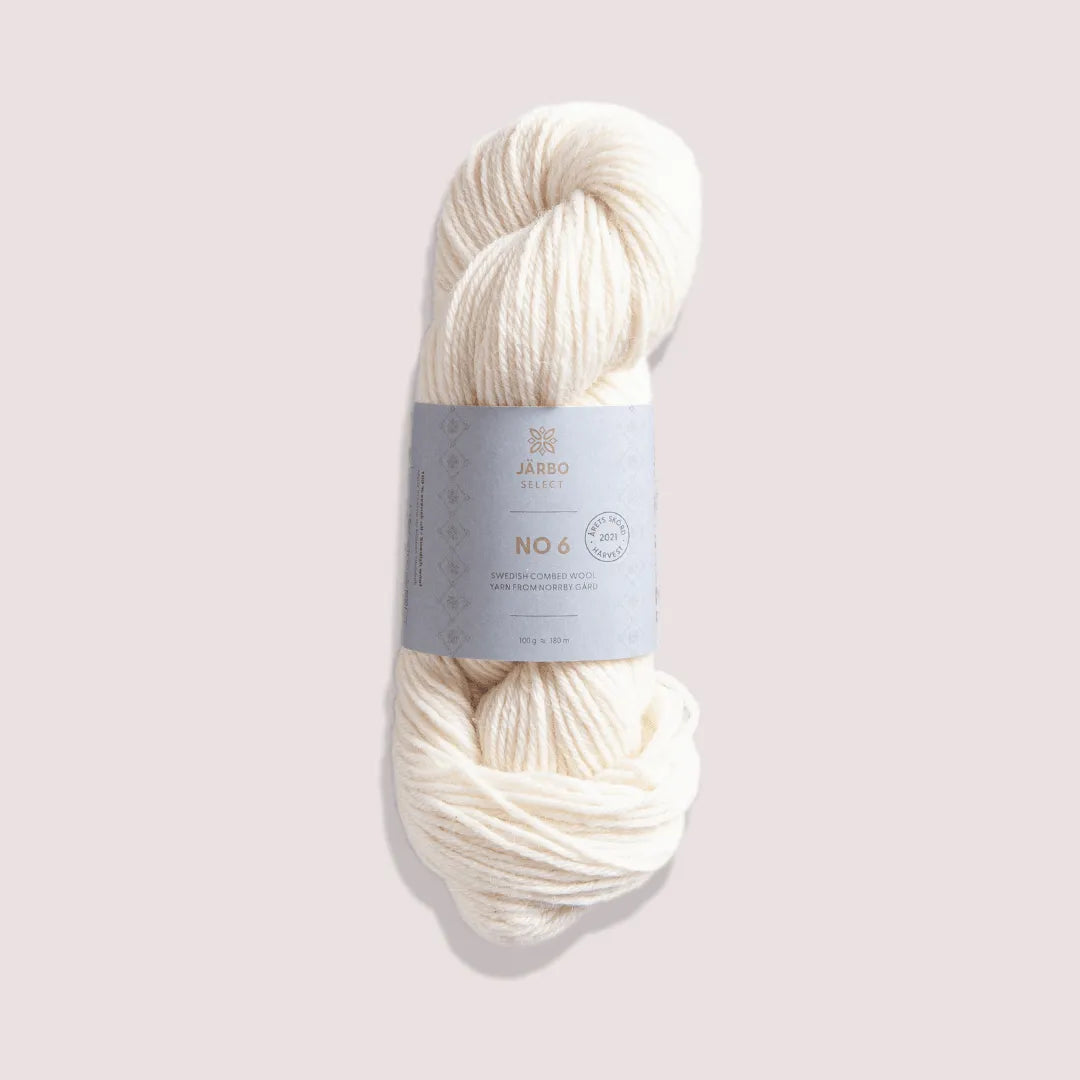 Järbo Select No. 6 Dorset White - Fru Olesen Garn