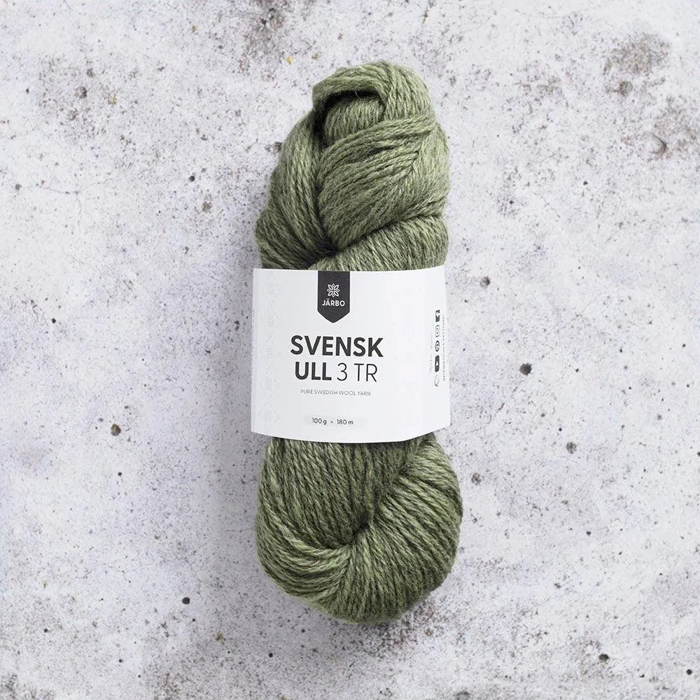 Svensk Ull 3 tr - Garn från Järbo - Fru Olesen Garn
