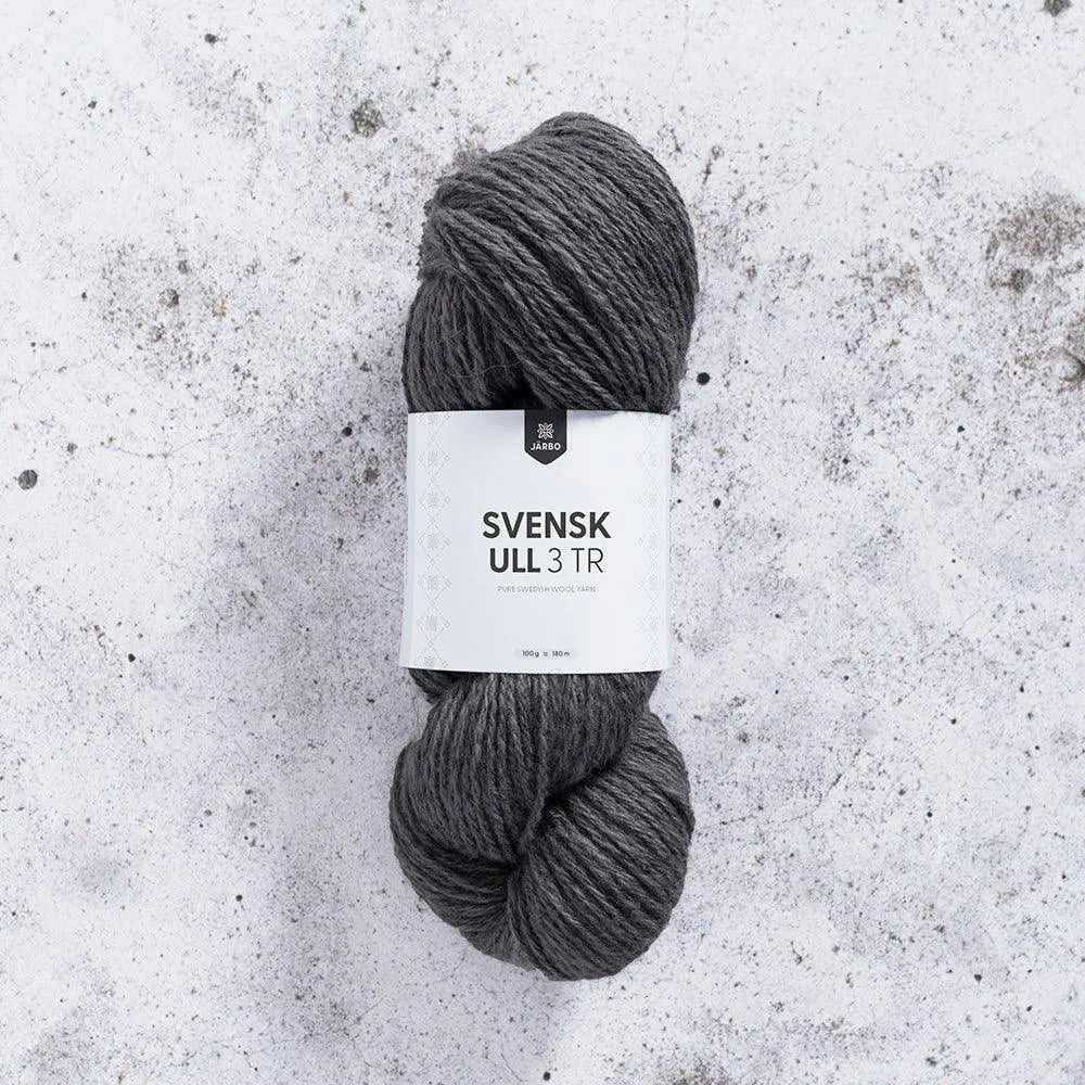 Svensk Ull 3 tr - Garn från Järbo - Fru Olesen Garn