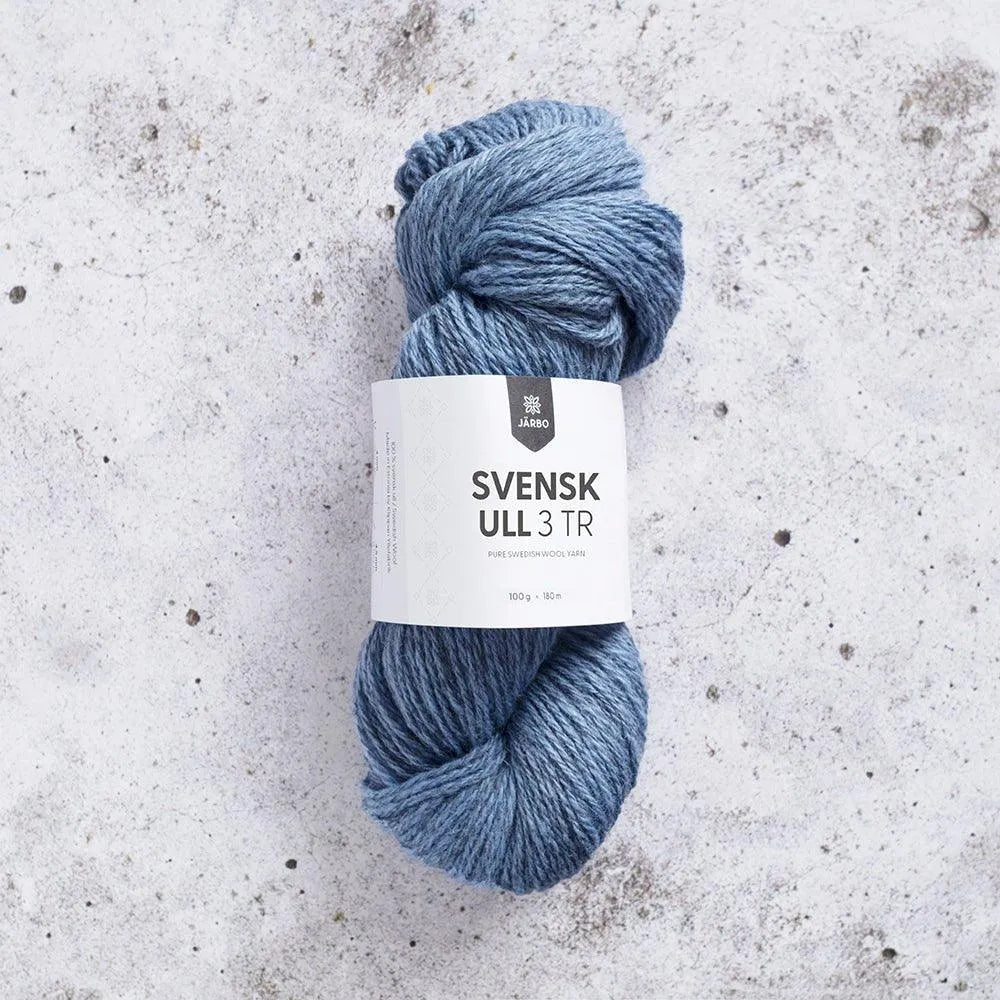 Svensk Ull 3 tr - Garn från Järbo - Fru Olesen Garn