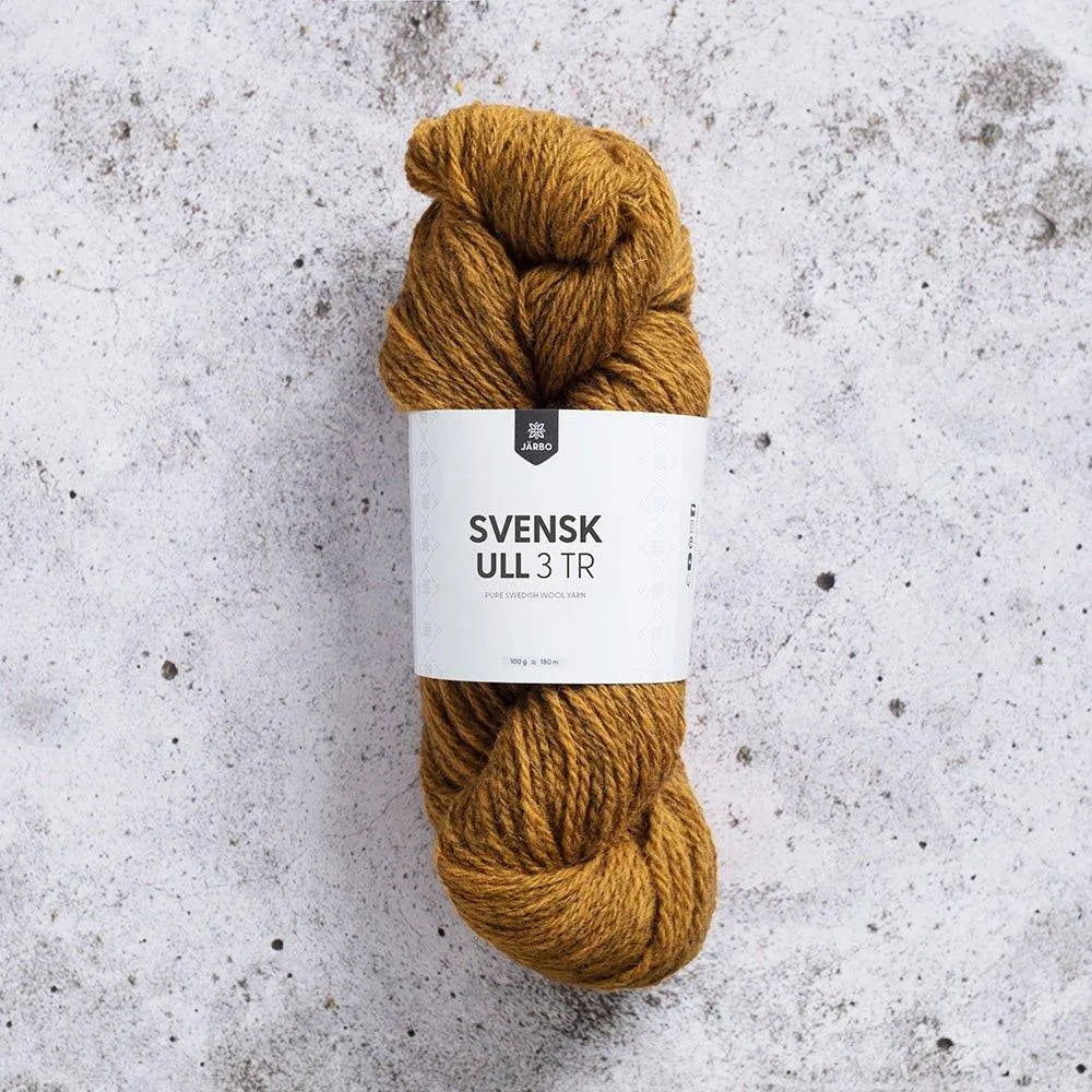Svensk Ull 3 tr - Garn från Järbo - Fru Olesen Garn