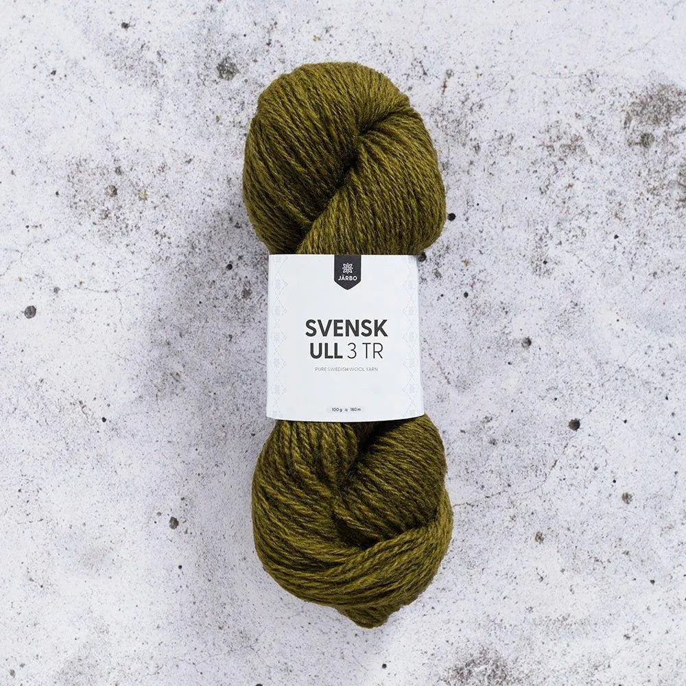 Svensk Ull 3 tr - Garn från Järbo - Fru Olesen Garn