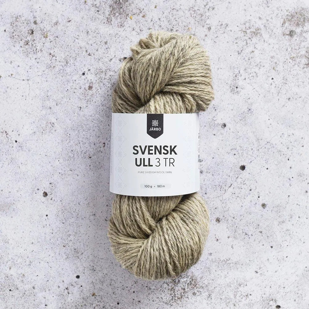 Svensk Ull 3 tr - Garn från Järbo - Fru Olesen Garn