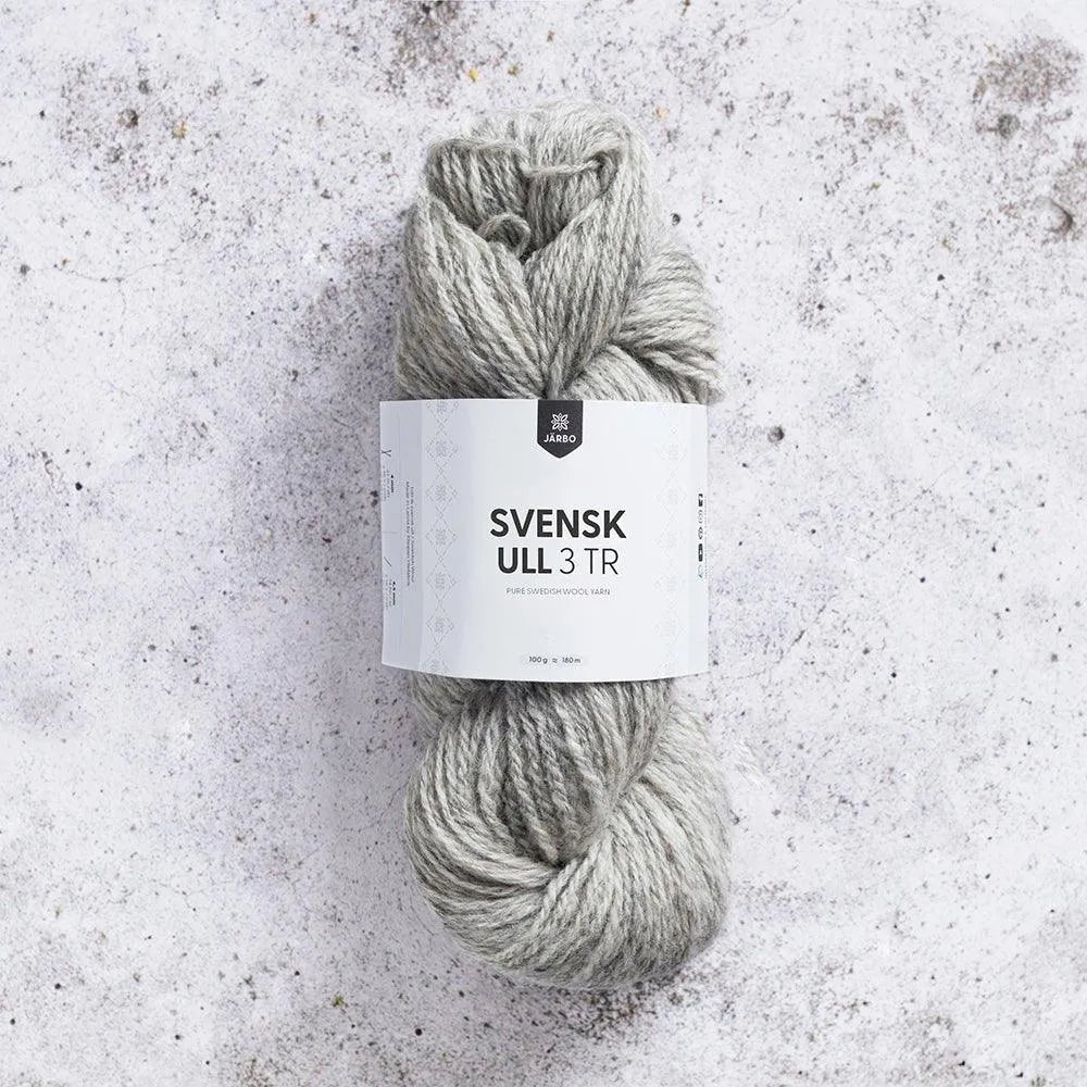 Svensk Ull 3 tr - Garn från Järbo - Fru Olesen Garn
