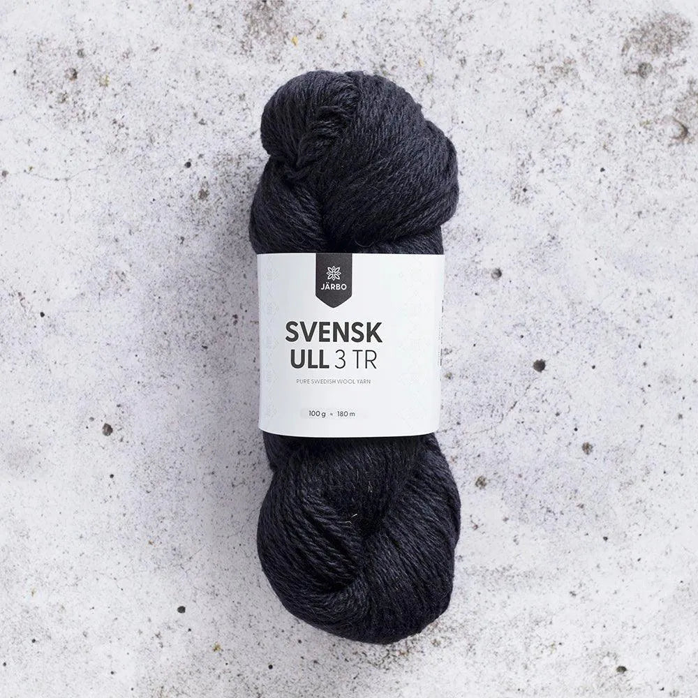 Svensk Ull 3 tr - Garn från Järbo - Fru Olesen Garn