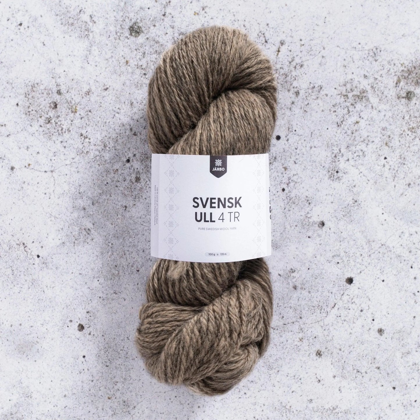 Svensk Ull 4 tr - Garn från Järbo - Fru Olesen Garn
