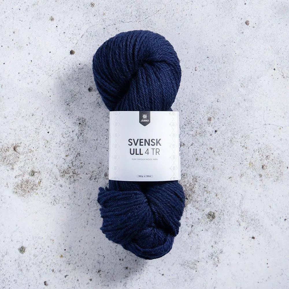 Svensk Ull 4 tr - Garn från Järbo - Fru Olesen Garn