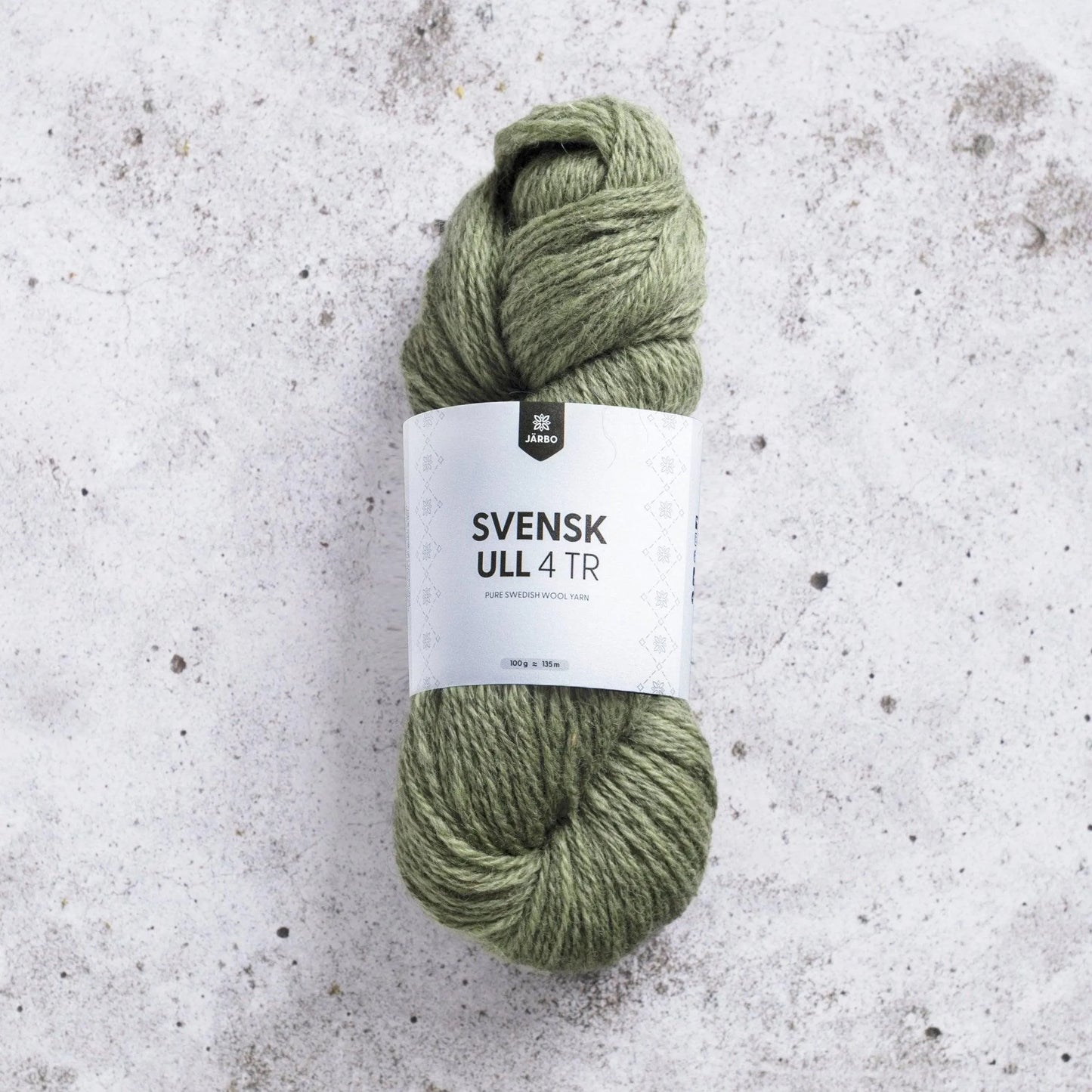 Svensk Ull 4 tr - Garn från Järbo - Fru Olesen Garn
