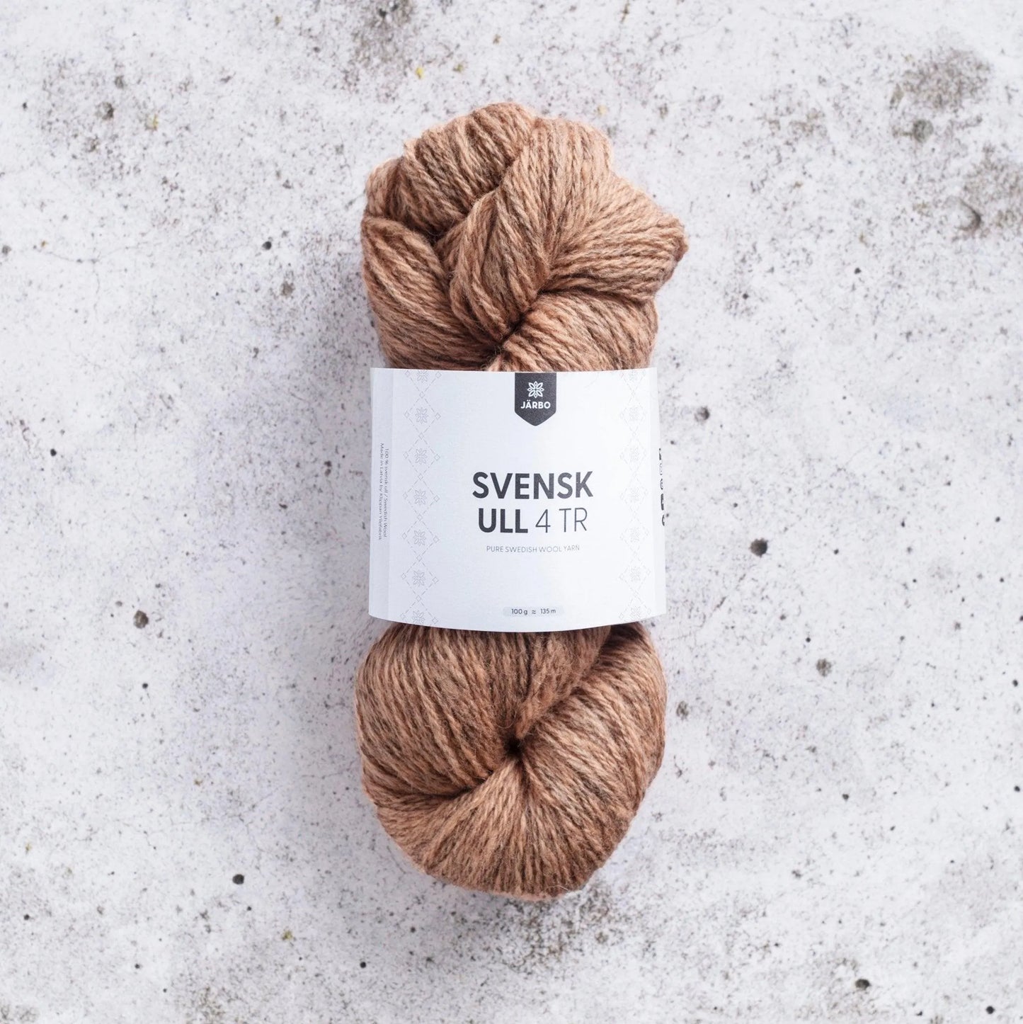 Svensk Ull 4 tr - Garn från Järbo - Fru Olesen Garn