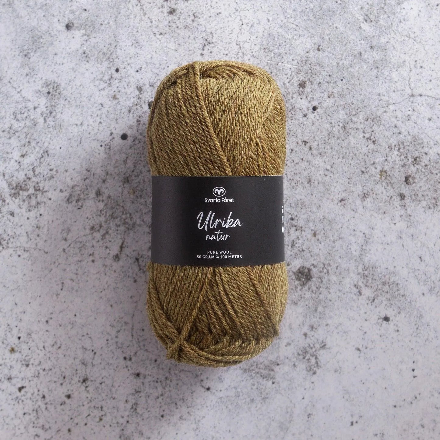 Ulrika Natur - Garn från Svarta Fåret - Fru Olesen Garn