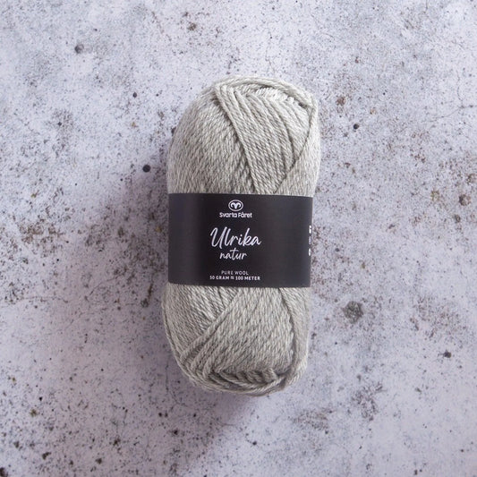 Ulrika Natur - Garn från Svarta Fåret - Fru Olesen Garn