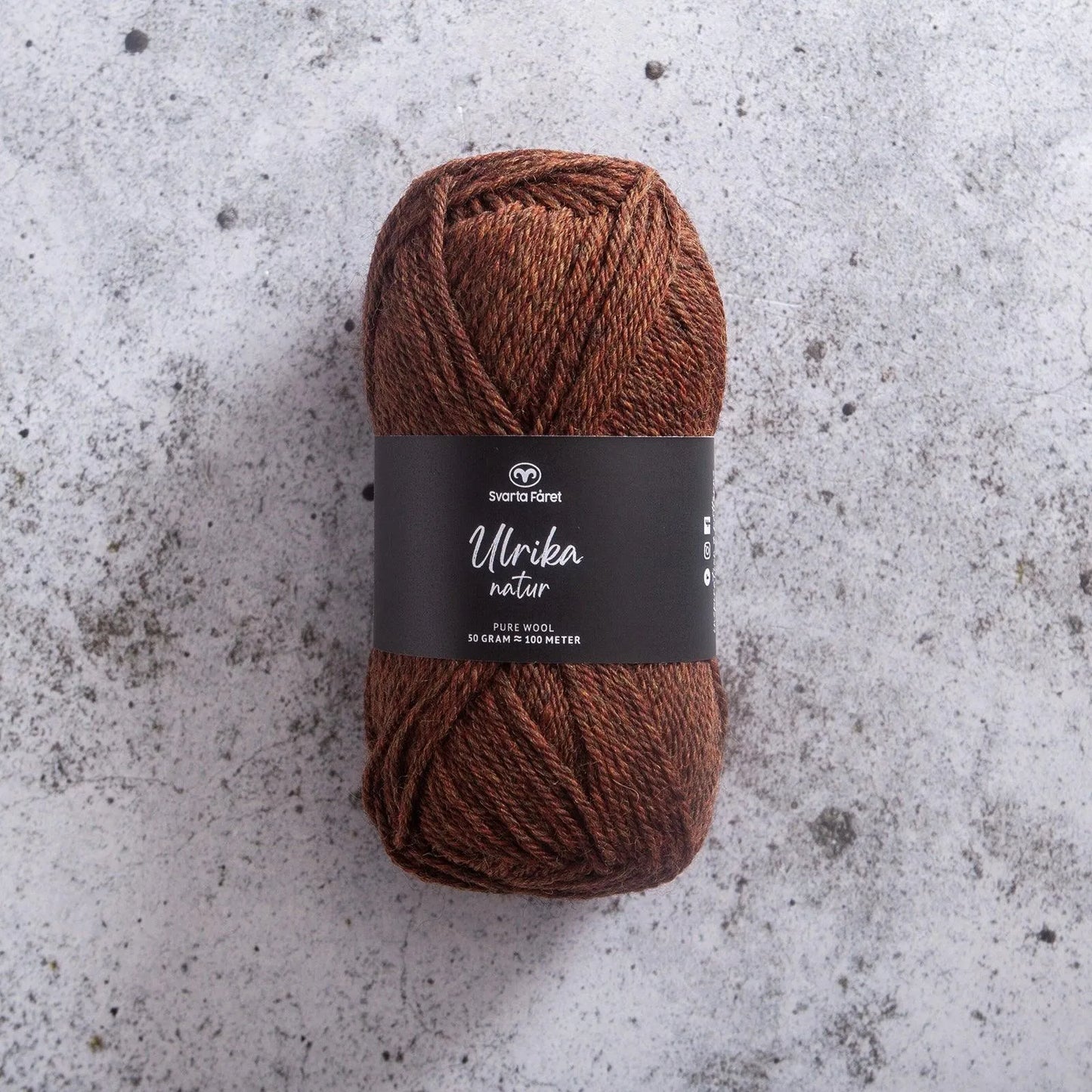 Ulrika Natur - Garn från Svarta Fåret - Fru Olesen Garn