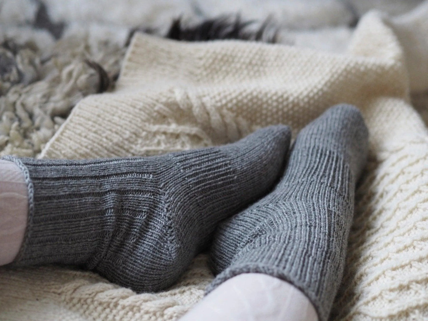 Vandring - socka - Järbo - Fru Olesen Garn