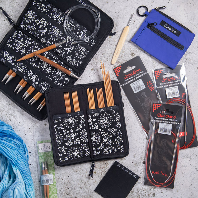 ChiaoGoo – stickor, kablar och stickset