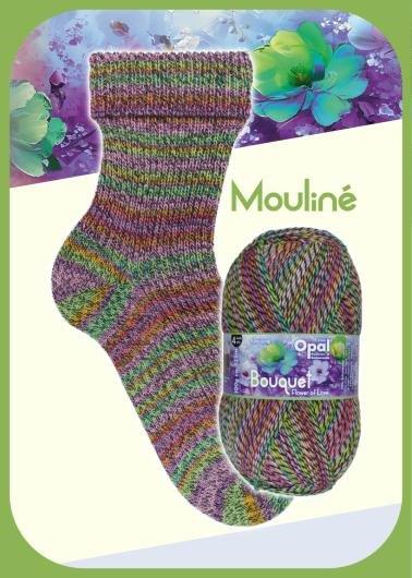 Bouquet Mouliné - sockgarn från Opalgarn