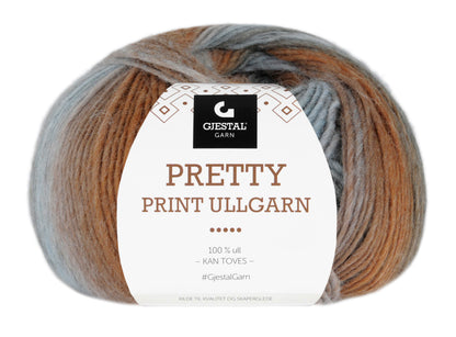 Pretty Print ullgarn från Gjestal Garn