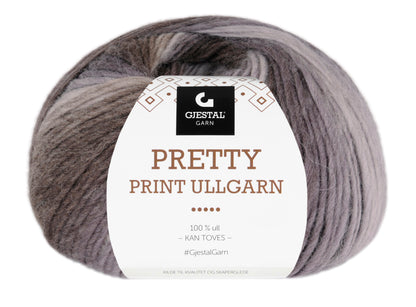 Pretty Print ullgarn från Gjestal Garn