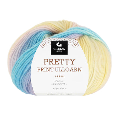Pretty Print ullgarn från Gjestal Garn
