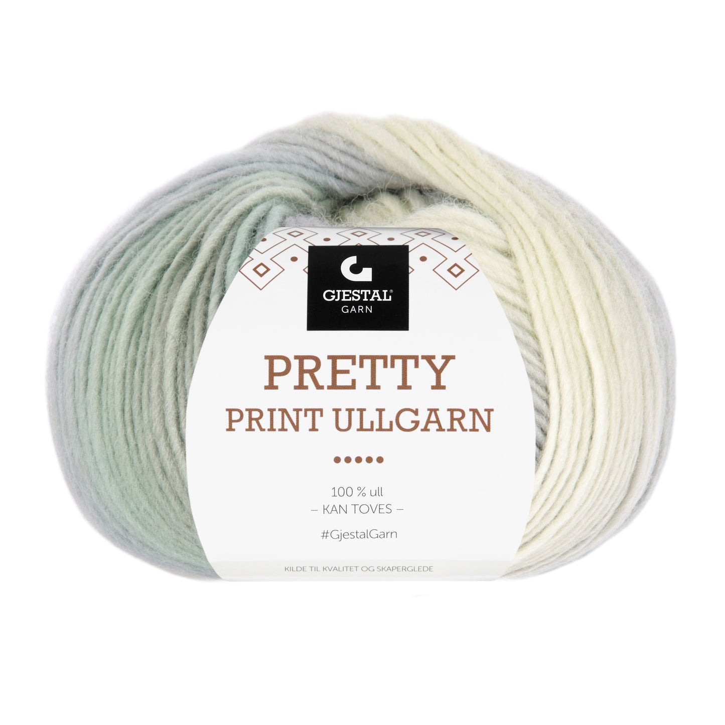 Pretty Print ullgarn från Gjestal Garn