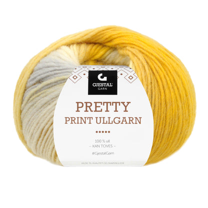 Pretty Print ullgarn från Gjestal Garn