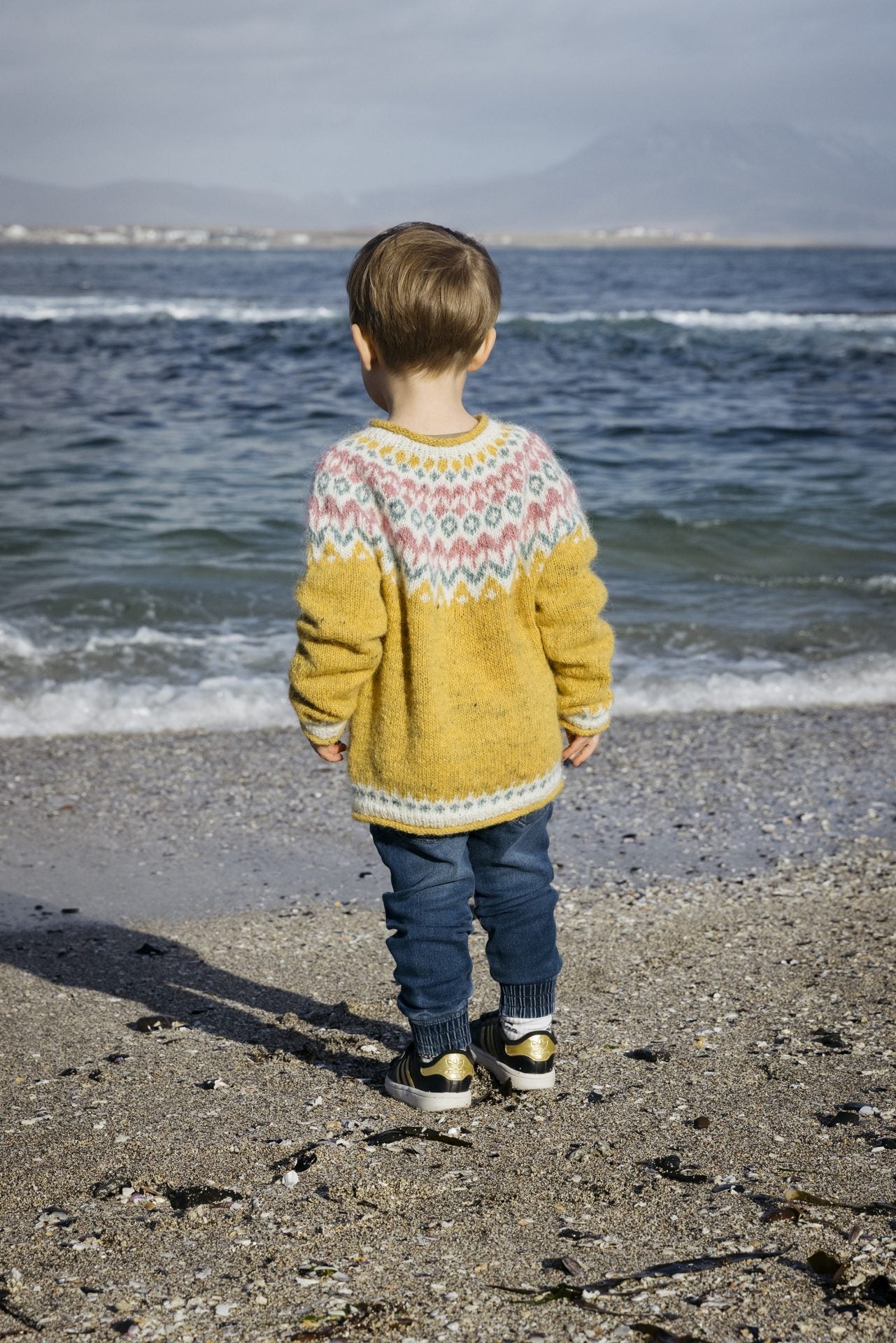 Riddari for kids - sweater in Fjallalopi
