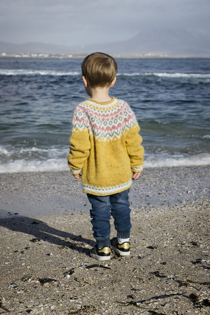 Riddari for kids - sweater in Fjallalopi