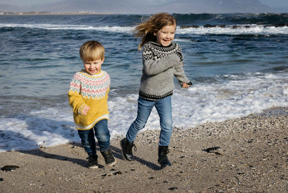 Riddari for kids - sweater in Fjallalopi
