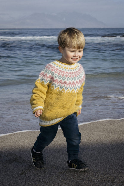 Riddari for kids - sweater in Fjallalopi