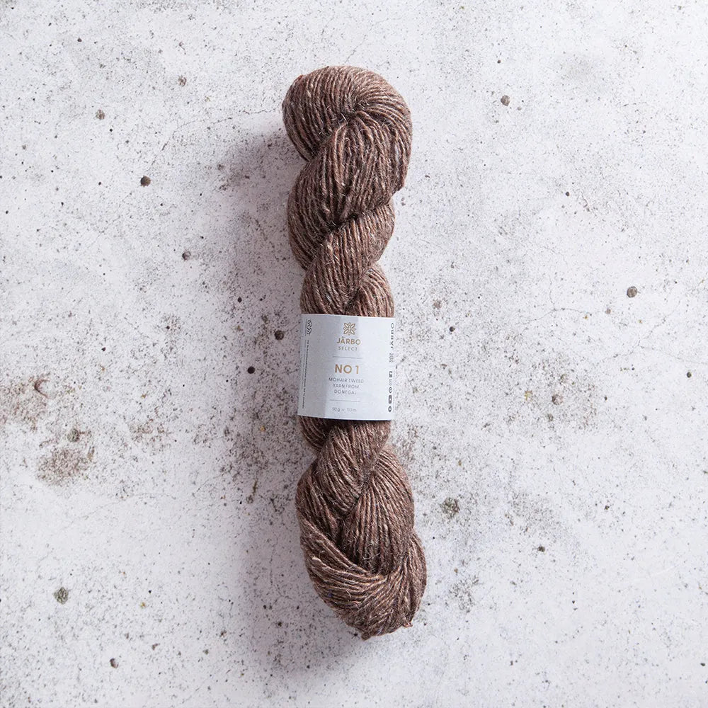 Järbo Select no. 1 - Mohair Tweed - Fru Olesen Garn