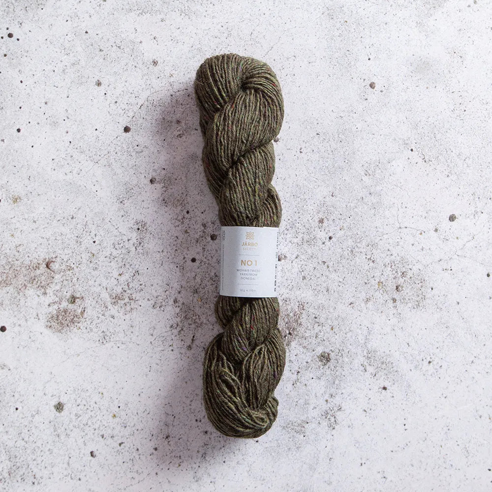 Järbo Select no. 1 - Mohair Tweed - Fru Olesen Garn
