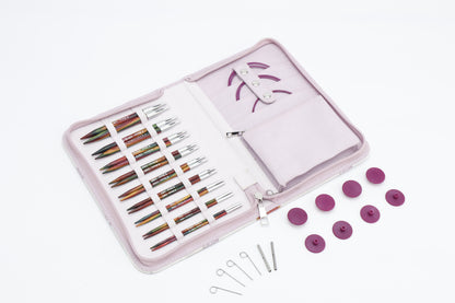 KnitPro Symfonie 2 Deluxe – Set med ändstickor (9 par, 13 cm)