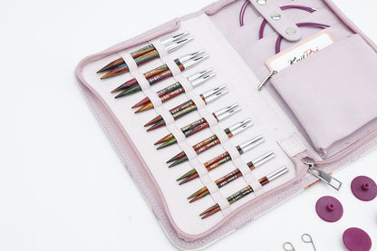 KnitPro Symfonie 2 Deluxe – Set med ändstickor (9 par, 13 cm)