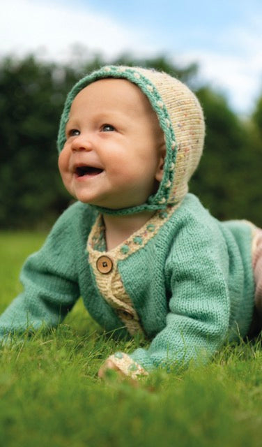 Positano - stickad babyhätta