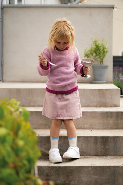 Minnis bay - stickad barntröja