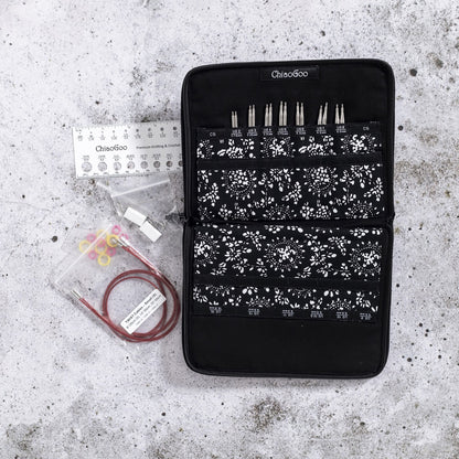 !PRE-ORDER ITEM! ChiaoGoo TWIST Small - Interchangeable Needle Set (7 pairs, 10 cm)