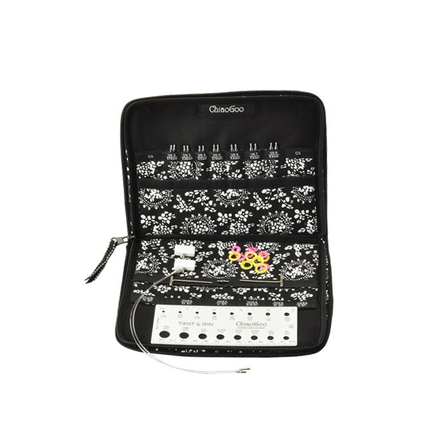 !ORDER ITEM! ChiaoGoo SPIN Bamboo Small - Interchangeable Needle Set (7 pairs, 10 cm)