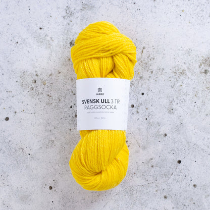 Svensk Ull 3 tr - Raggsocka - Garn från Järbo