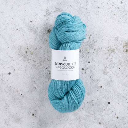 Svensk Ull 3 tr - Raggsocka - Garn från Järbo