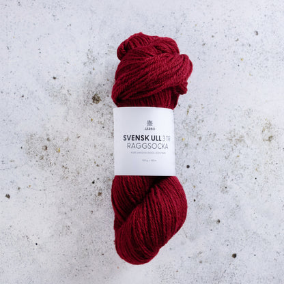 Svensk Ull 3 tr - Raggsocka - Garn från Järbo