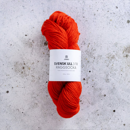 Svensk Ull 3 tr - Raggsocka - Garn från Järbo