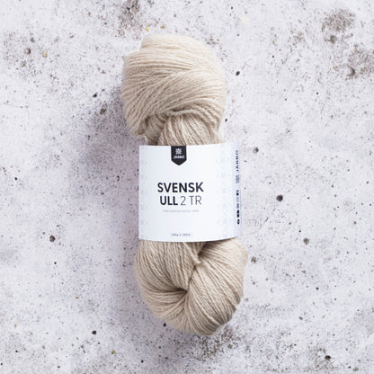 Svensk Ull 2 tr - Garn från Järbo