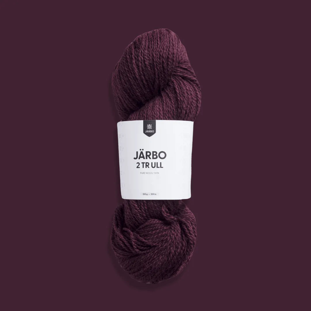 Järbo 2 tr ull - Garn från Järbo - Fru Olesen Garn