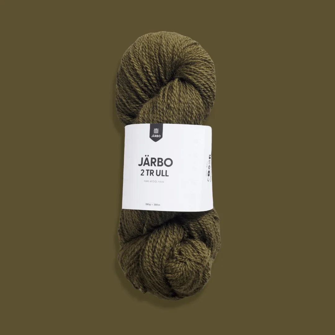 Järbo 2 tr ull - Garn från Järbo - Fru Olesen Garn