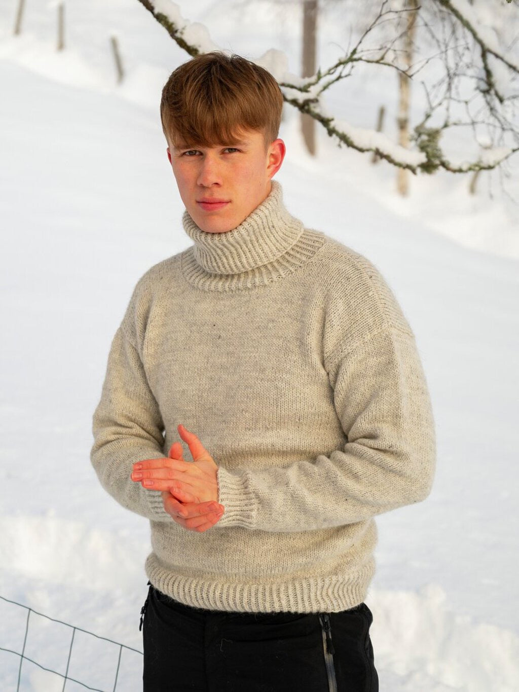Meinert – herrtröja med polokrage