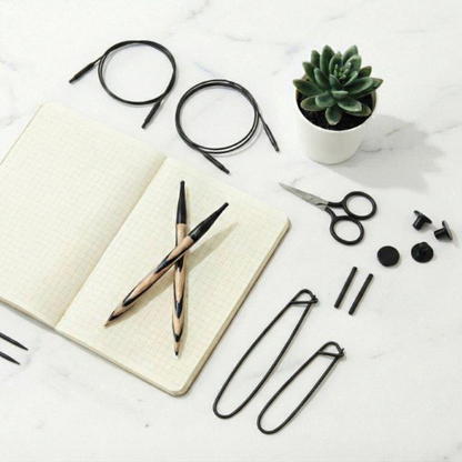 Knitpro Chérie - set med ändstickor (10 par, 13 cm)