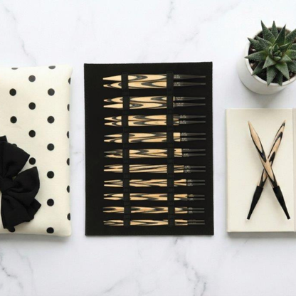 Knitpro Chérie - set med ändstickor (10 par, 13 cm)