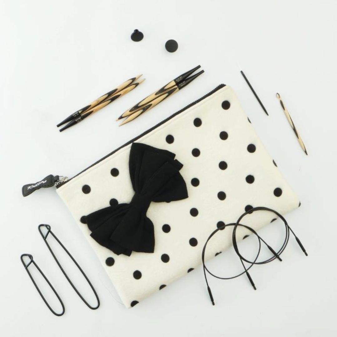 Knitpro Chérie - set med ändstickor (10 par, 13 cm)