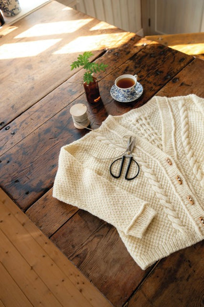Strapats - cable-knitted cardigan