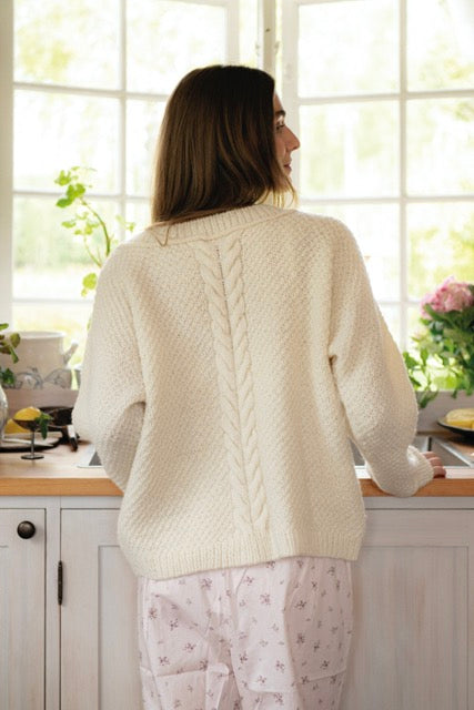 Strapats - cable-knitted cardigan